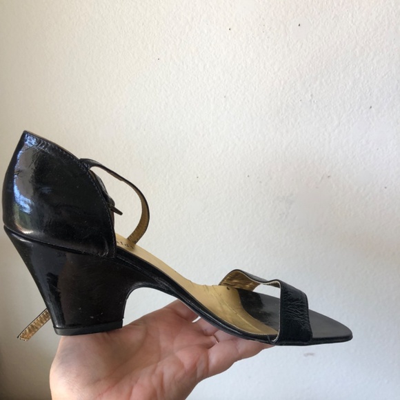 Massimo Baldi black patent leather heel shoes  7 - Picture 6 of 6